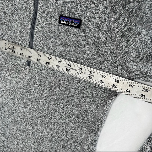 BNWOT Patagonia Women’s Better Sweater 1/4 ZIP BIRCH WHITE Size:M - Picture 7 of 7